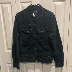 Men's helix Black Jacket size S